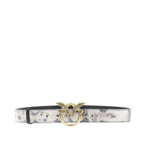 Pinko Love Birds Leather Belt
